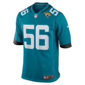 Yasir abdullah jacksonville jaguars nike team game jersey Teal M
