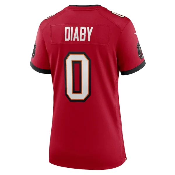 Yaya diaby tampa bay buccaneers nike womens game jersey Red L