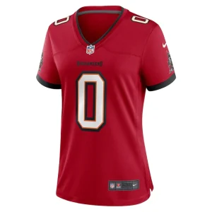 Yaya diaby tampa bay buccaneers nike womens game jersey Red M