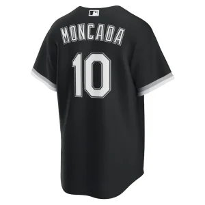 Yoan moncada chicago white sox nike alternate replica player name jersey Black L