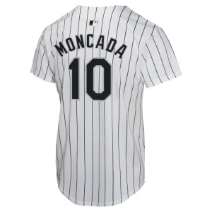 Yoan moncada chicago white sox nike youth home game player jersey White Yth L