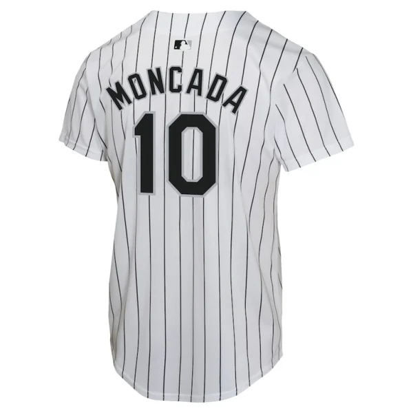 Yoan moncada chicago white sox nike youth home game player jersey White Yth L