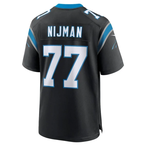 Yosh nijman carolina panthers nike game jersey Black L