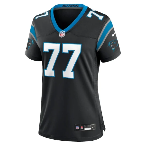 Yosh nijman carolina panthers nike womens game jersey Black M
