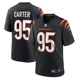 Zach carter cincinnati bengals nike game player jersey Black