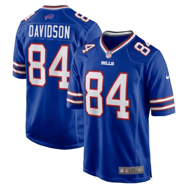 Zach davidson buffalo bills nike game player jersey Royal