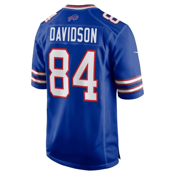 Zach davidson buffalo bills nike game player jersey Royal L