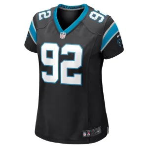 Zach kerr carolina panthers nike womens game jersey Black M