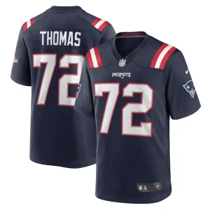 Zach thomas new england patriots nike game jersey Navy