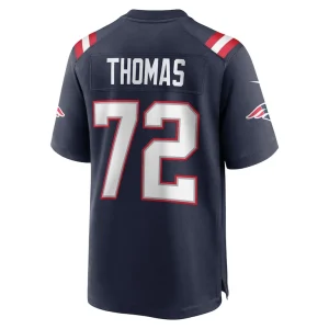 Zach thomas new england patriots nike game jersey Navy L