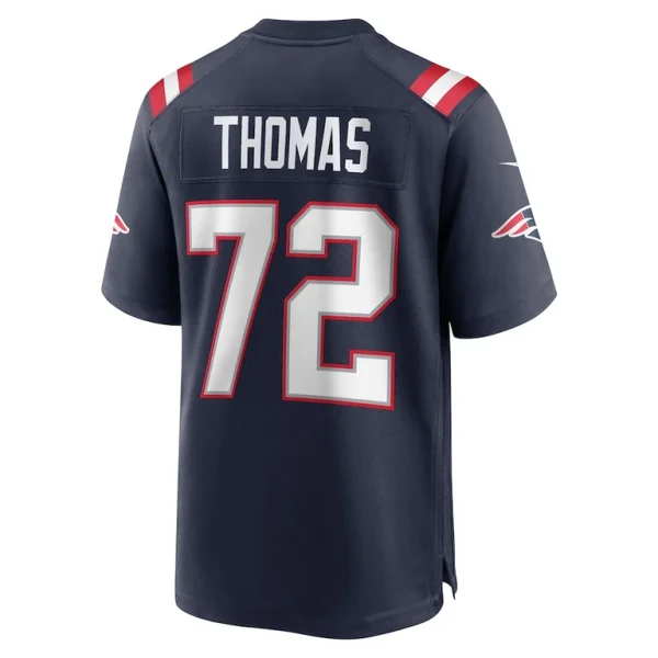 Zach thomas new england patriots nike game jersey Navy L