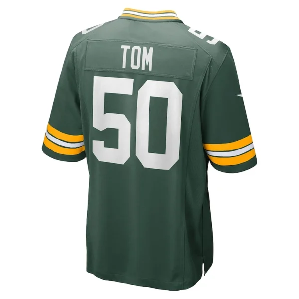 Zach tom green bay packers nike game player jersey Green L