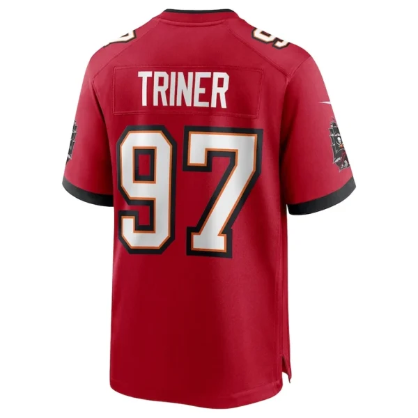 Zach triner tampa bay buccaneers nike game jersey Red L