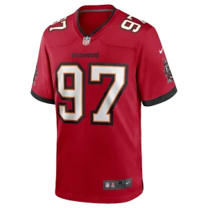 Zach triner tampa bay buccaneers nike game jersey Red M