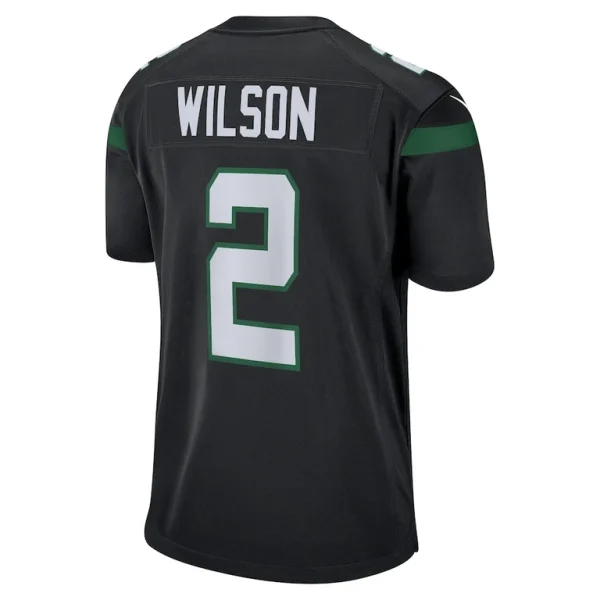 Zach wilson new york jets nike alternate game jersey Black L