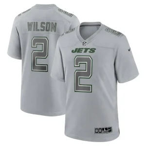 Zach wilson new york jets nike atmosphere fashion game jersey Gray