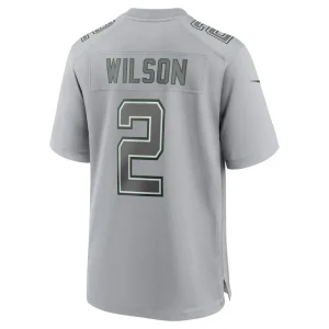 Zach wilson new york jets nike atmosphere fashion game jersey Gray L