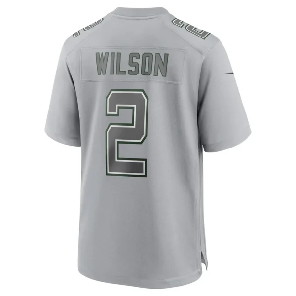 Zach wilson new york jets nike atmosphere fashion game jersey Gray L