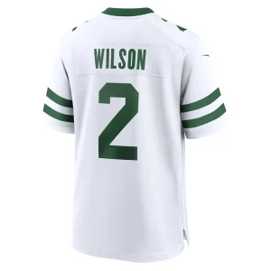 Zach wilson new york jets nike game jersey Legacy white L