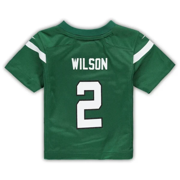 Zach wilson new york jets nike infant game jersey Gotham green 24 MO