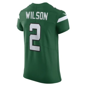 Zach wilson new york jets nike vapor elite jersey Gotham green 48