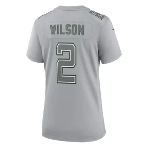 Zach wilson new york jets nike womens atmosphere fashion game jersey Gray L