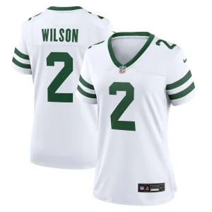 Zach wilson new york jets nike womens game jersey Legacy white