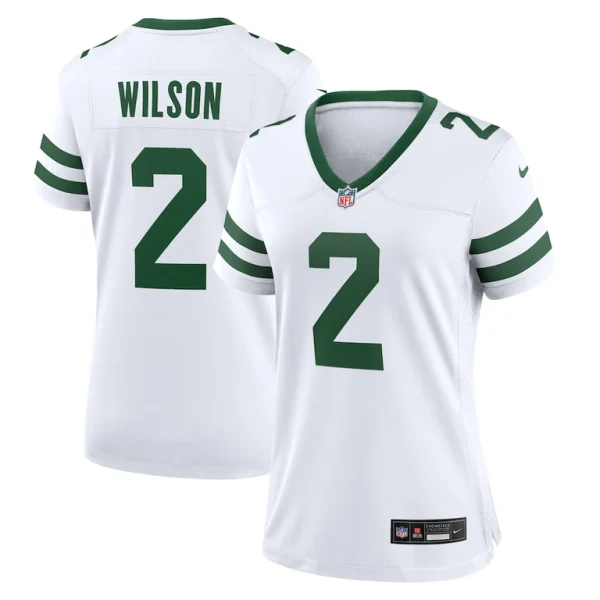 Zach wilson new york jets nike womens game jersey Legacy white