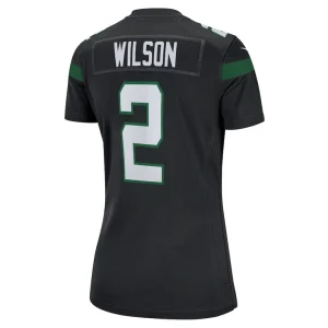 Zach wilson new york jets nike womens player jersey Black L