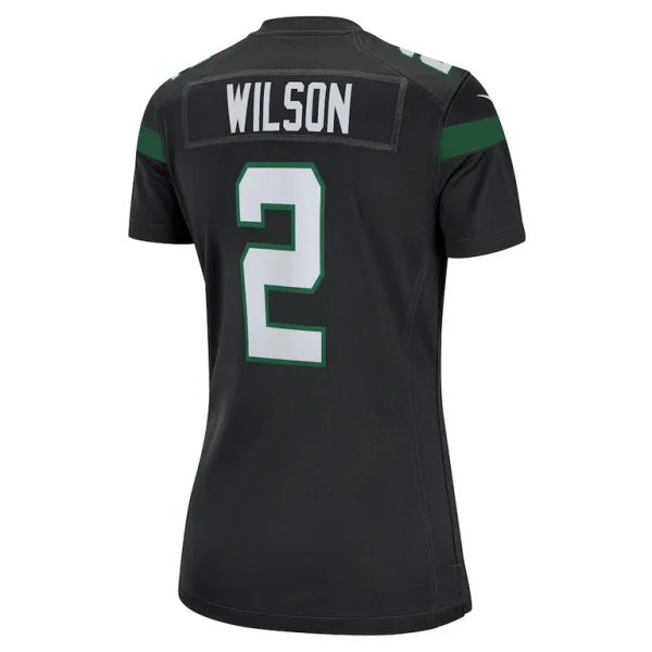 Zach wilson new york jets nike womens player jersey Black L