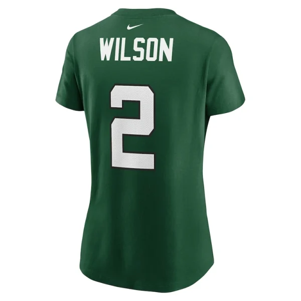 Zach wilson new york jets nike womens player name number t shirt Green L