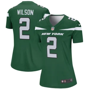 Zach wilson new york jets nike womens team legend player performance top Green