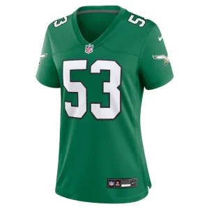Zack baun philadelphia eagles nike womens alternate game jersey Kelly green M