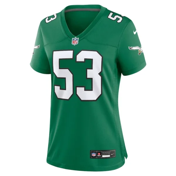 Zack baun philadelphia eagles nike womens alternate game jersey Kelly green M