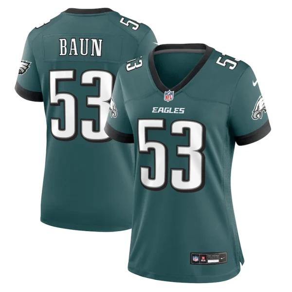 Zack baun philadelphia eagles nike womens game jersey Midnight green