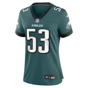 Zack baun philadelphia eagles nike womens game jersey Midnight green M