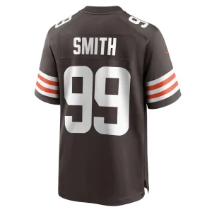 Zadarius smith cleveland browns nike team game jersey Brown L