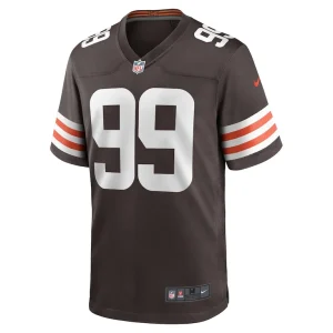 Zadarius smith cleveland browns nike team game jersey Brown M