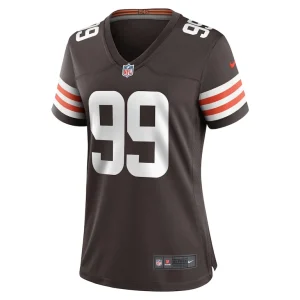 Zadarius smith cleveland browns nike womens team game jersey Brown M