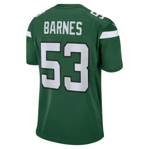Zaire barnes new york jets nike game jersey Gotham green L