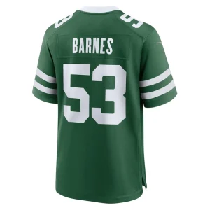 Zaire barnes new york jets nike team game jersey Legacy green L