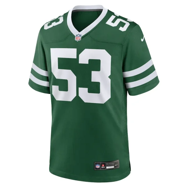 Zaire barnes new york jets nike team game jersey Legacy green M