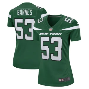 Zaire barnes new york jets nike womens game jersey Gotham green