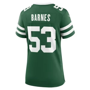 Zaire barnes new york jets nike womens team game jersey Legacy green L