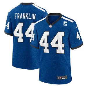 Zaire franklin indianapolis colts nike indiana nights alternate game jersey Royal