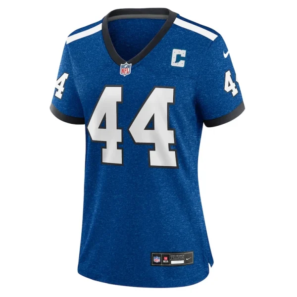 Zaire franklin indianapolis colts nike womens indiana nights alternate game jersey Royal M