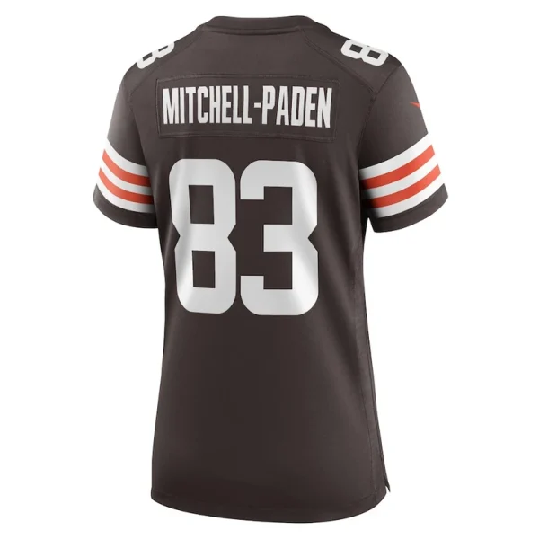 Zaire mitchell paden cleveland browns nike womens team game jersey Brown L