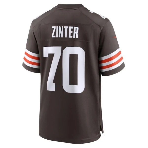 Zak zinter cleveland browns nike team game jersey Brown L