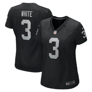 Zamir white las vegas raiders nike womens game jersey Black