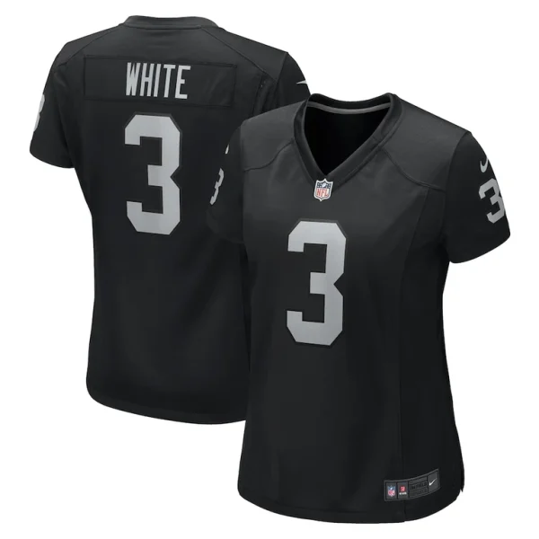 Zamir white las vegas raiders nike womens game jersey Black